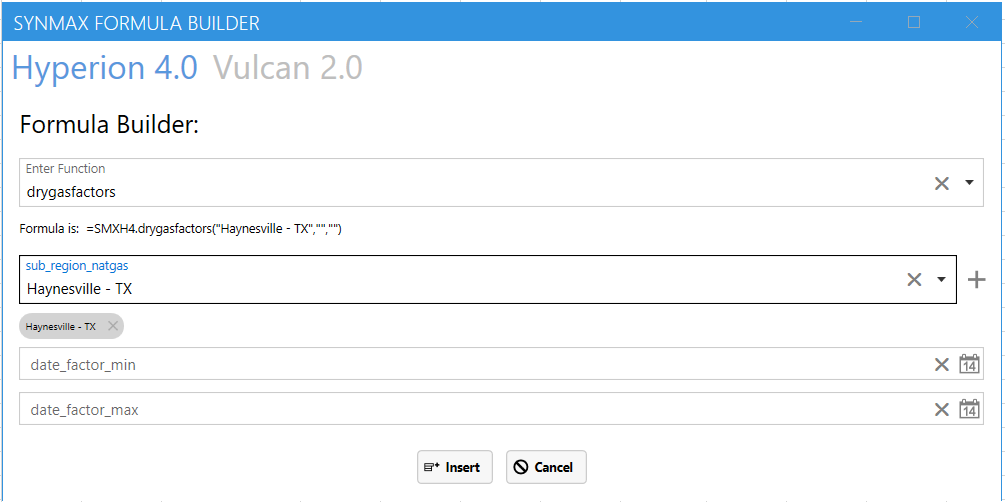 Example input for drygasfactors function subregion filter